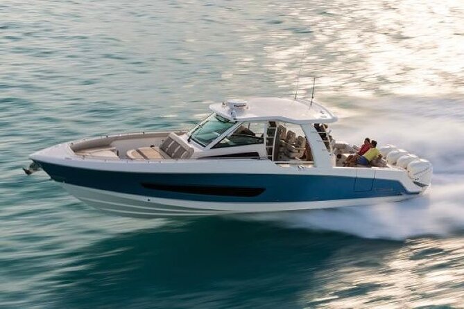2-Hour Maalaea Luxury Powerboat Sunset Cruise for up to 6 Guests - Snacks, music, and the feel onboard