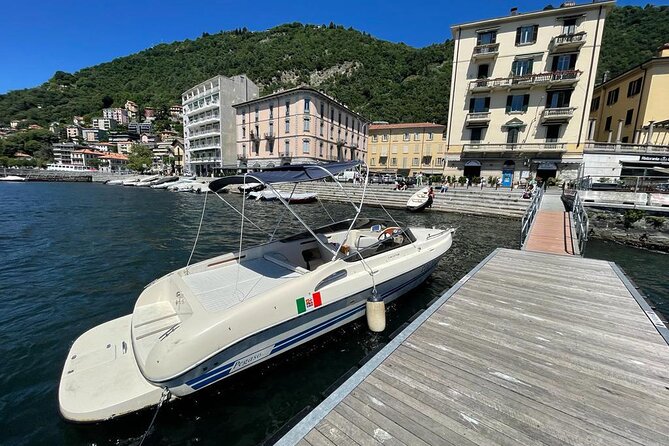 2 Hours Private and Guided Cruise to Lake Como Mostes boat - Villa Olmo and the first grand villas