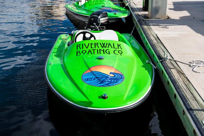 2 Person Mini Power Boat Rental at Tampa Riverwalk - The map and the value of simple guidance