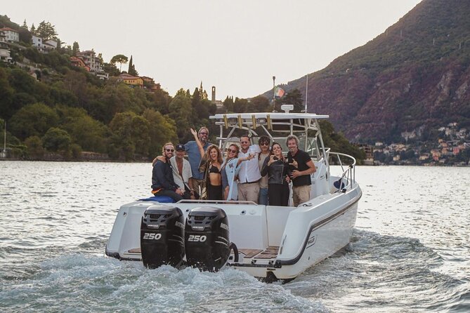 3 Hours Private Boat Cruise on Lake Como with Open Bar - Varenna and the promised ice cream stop