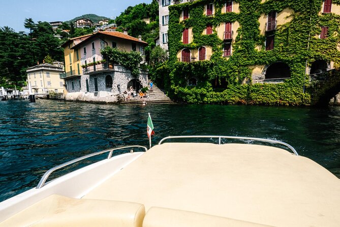 3 Hours Private Cruise on Lake Como Motorboat Cranchi - Leaving Como for Villa Olmo and Cernobbio