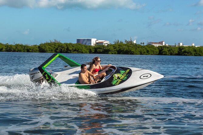3 in 1 Jungle Speedboat and Snorkeling in Cancun - Leaving Marina Chac Chi with your own boat