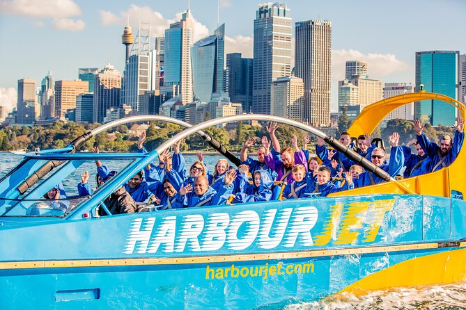 30-Minute Sydney Harbour Jet Boat Ride: Jet Blast - Taronga Zoo from an unusual angle