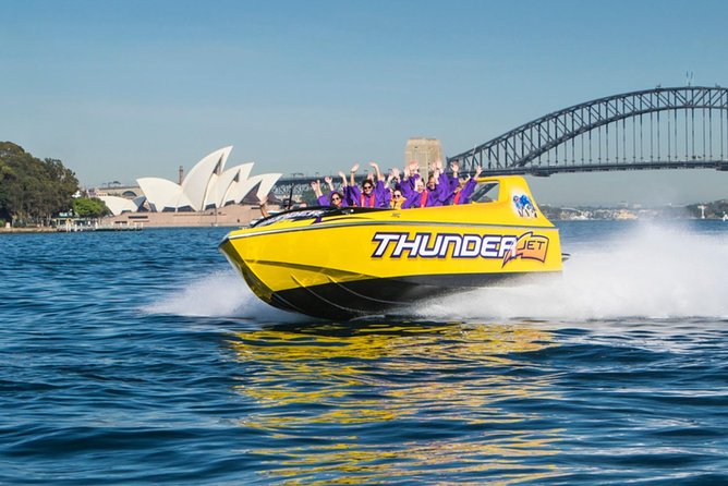 30-Minute Sydney Harbour Jet Boat Ride on Thunder Twist - Sydney Opera House: a dramatic opening view