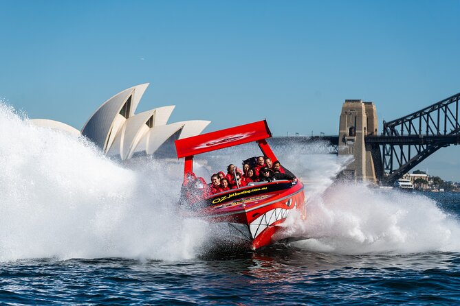 30-Minute Sydney Harbour Jet Boat Thrill Ride - Circular Quay, the Opera House, and the Harbour Bridge