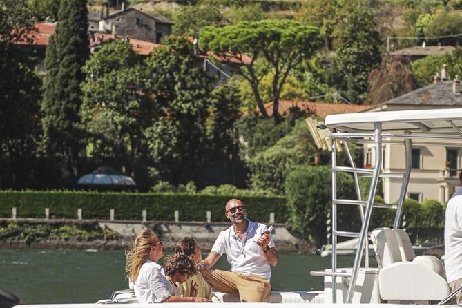 4 Hours Private Boat Cruise on Lake Como with Open Bar - Isola Comacina brings the first swim