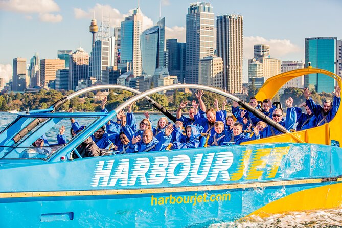 45-Minute Sydney Harbour Adventure Jet Boat Ride - The first run across Sydney Harbour