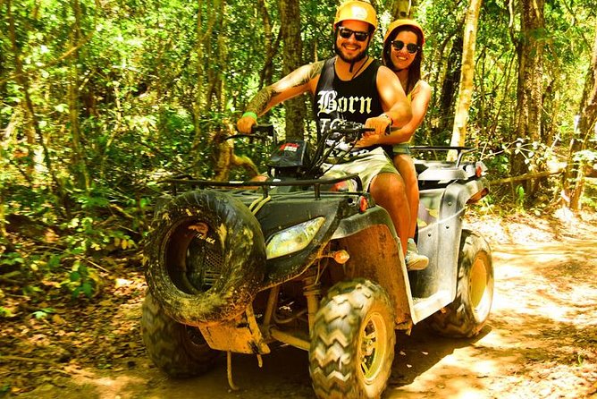 5-in-1 Adventure in Cancun: ATVs, Ziplines, Speed Boat, Snorkel and Cenote Swim - One day, five activities, and a fair amount of road time