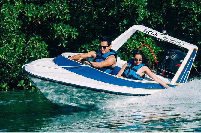 5-in-1 Adventure in Cancun: ATVs, Ziplines, Speed Boat, Snorkel and Cenote Swim - La Ruta de los Cenotes: a rough ATV circuit