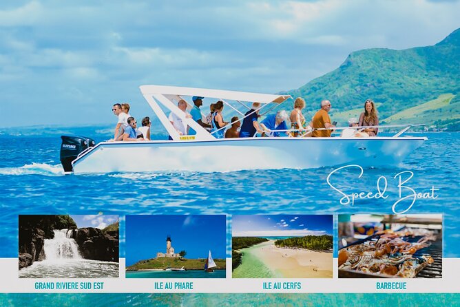 5 Islands Speedboat Cruise incl. Snorkeling in Blue Bay + Lunch at Ile aux Cerfs - Lunch and the social side of the day