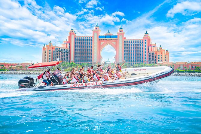 90 Mins Speedboat Tour Dubai Marina JBR Atlantis and Burj Al Arab - Key points at a glance