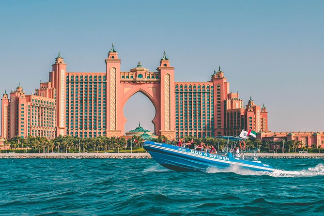 90 Minutes Speedboat Tour Dubai Marina, Burj Al Arab and Atlantis - Ain Dubai gives you the first big photo stop