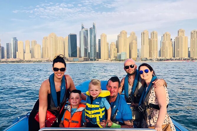 90 Minutes Speedboat Tour Dubai Marina, Burj Al Arab and Atlantis - What the $27.44 price includes