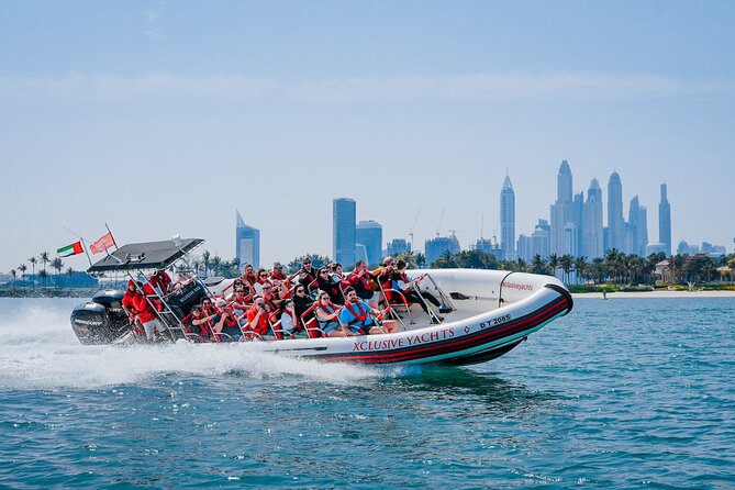 90 Minutes Speedboat Tour: Marina, Atlantis, Palm & Burj Al Arab - Why Dubai looks better from a RIB