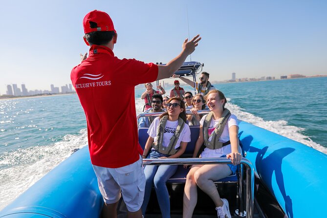 90 Minutes Speedboat Tour: Marina, Atlantis, Palm & Burj Al Arab - Atlantis, The Palm from the sea