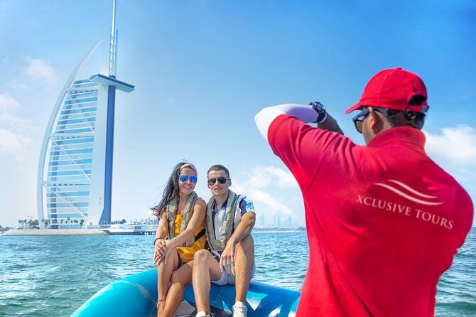 90 Minutes Speedboat Tour: Marina, Atlantis, Palm & Burj Al Arab - Setting out from Dubai Marina