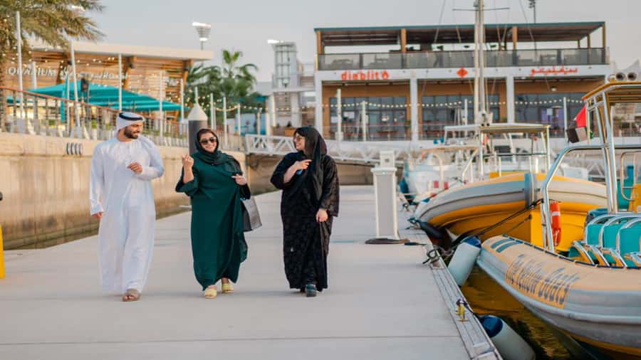 Abu Dhabi: Guided Speedboat Sightseeing Tour - Yas Bay and the island attractions
