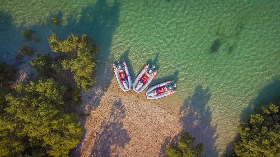 Abu Dhabi: Yas Island Self-Driving Guided Speedboat Tour - Key points to know before booking