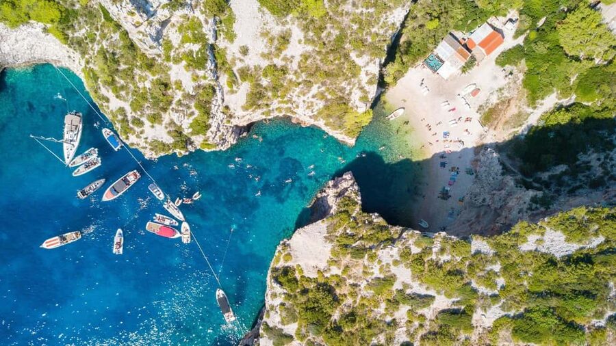 Adriatic Adventure: Blue Cave & 6 Islands Speedboat Escape - The 1.5-hour ride from Split to Vis