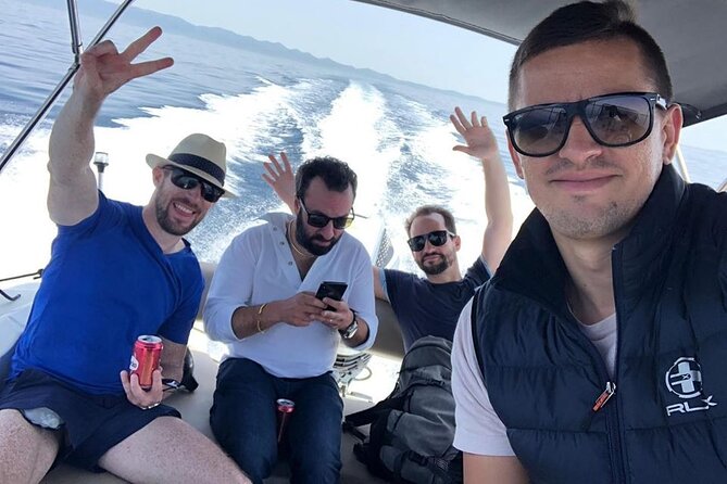 Airport Split speedboat transfer to Hvar town (Water taxi transfer) - The speedboat crossing to Hvar town
