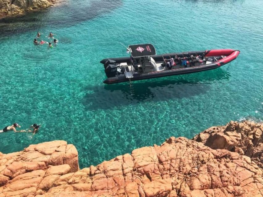 Ajaccio/Porticcio: Scandola & Piana Semi-Rigid Boat Day Trip - Two quiet hours in remote Girolata