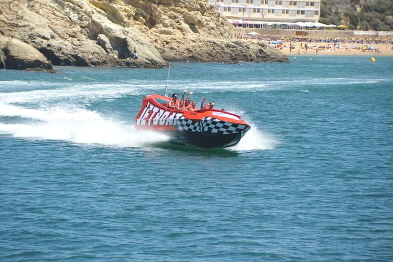 Albufeira: High-Adrenaline Jet Boat Ride - Practical preparation for the marina