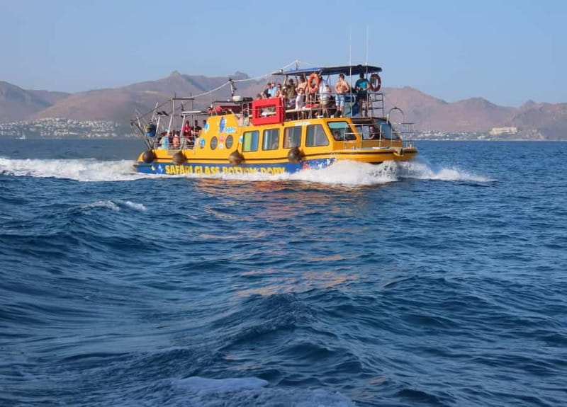 An Aegean Sea Adventure on Glass-Bottom Speedboat Dory! - From Kos Port to the Open Aegean