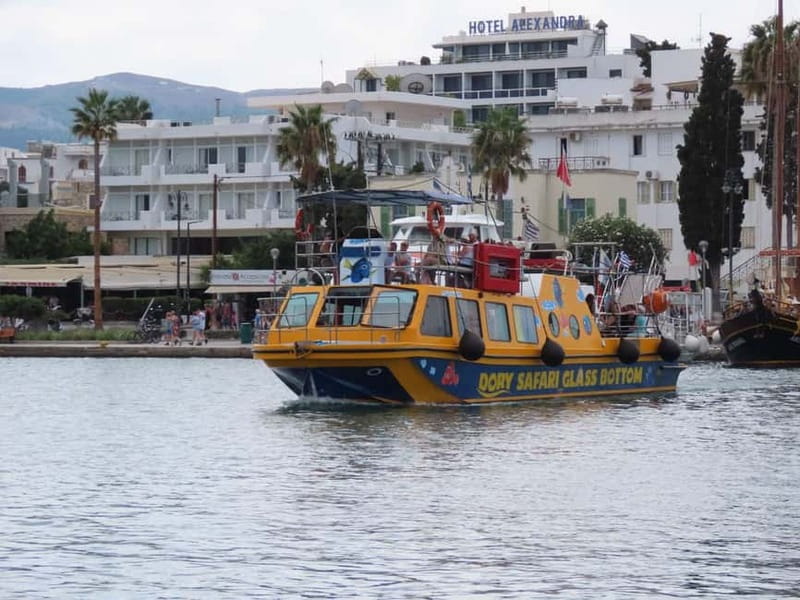 An Aegean Sea Adventure on Glass-Bottom Speedboat Dory! - How the Weather Changes the Experience