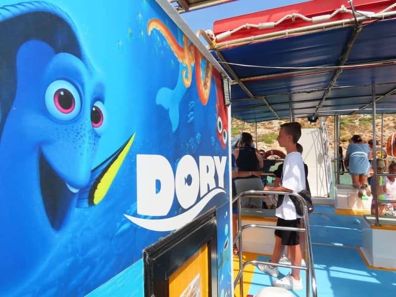 An Aegean Sea Adventure on Glass-Bottom Speedboat Dory! - Dory’s Two Decks and Glass Hull