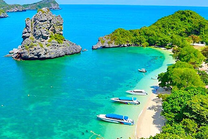 Ang Thong Marine Park Full-Day Speedboat VIP Tour - Lunch on Koh Sam Sao with 42 islands in view