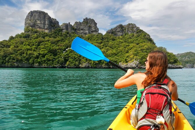 Angthong Marine Park Full-Day Speed boat Tour - Lunch and the wide view at Koh Sam Sao