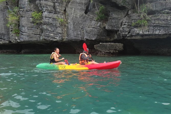 Angthong National Marine Park by Speed Boat from Koh Samui (Snorkeling&Kayaking) - The speedboat is both the advantage and the problem