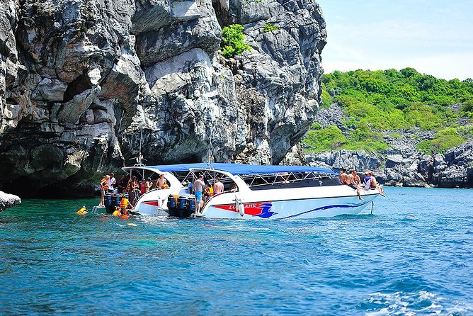 Angthong National Marine Park Trip By Speedboat From Koh Samui - Beach lunch and the food value