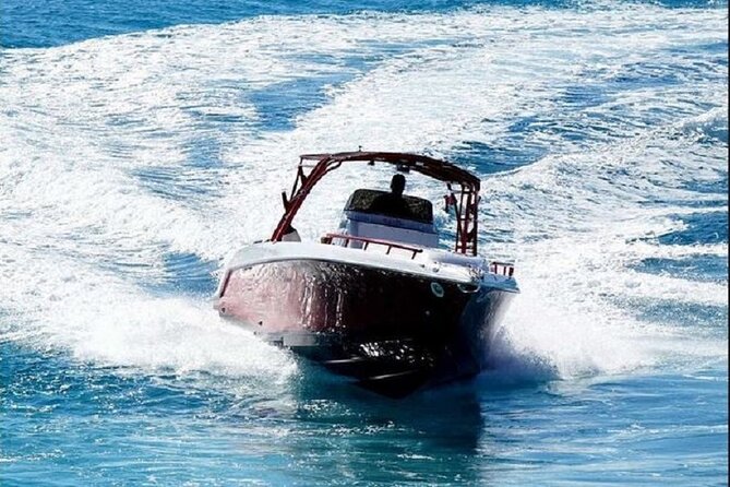 Anguilla - Discovery Speed Boat tour - Sandy Island, the tiny first stop