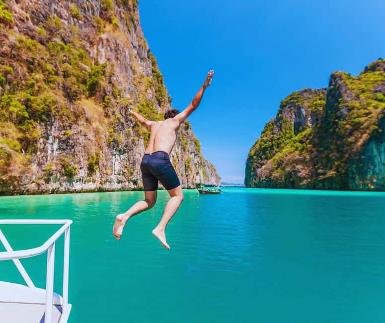 Ao Nang: Phi Phi Islands Speedboat or Catamaran Tour One day - The $53 price and what it covers