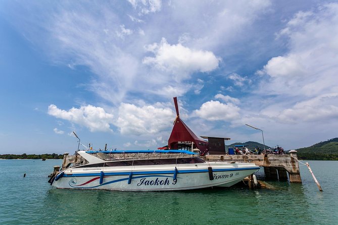 Ao Nang to Phuket by Koh Yao Sun Smile Speed Boat - The first island stops: Koh Yao Noi and Koh Yao Yai
