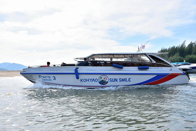 Ao Nang to Phuket by Koh Yao Sun Smile Speed Boat - Pickup from Ao Nang and nearby beaches