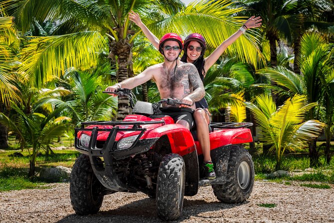 ATV with Speedboat, Waverunner, or Parasailing - Riding the Caribbean Water Along Maroma