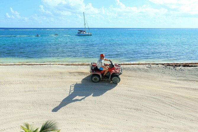 ATV with Speedboat, Waverunner, or Parasailing - A Beach Club Meal That Adds Real Value