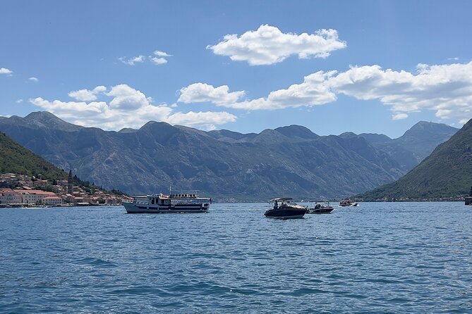 Azure Paradise Kotor Bay and Blue Cave Speedboat Tour - Entering the Blue Cave