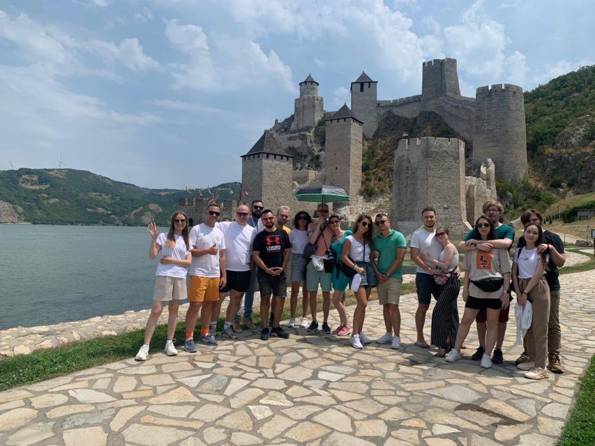 Belgrade: Golubac Fortress with Iron Gate Speed Boat Ride - Entering Golubac Fortress after the two-hour drive