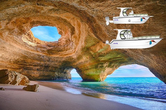Benagil Cave Boat Tour - Catamarans or Rib - 2 H From Portimão - Entering Benagil Cave and nearby formations