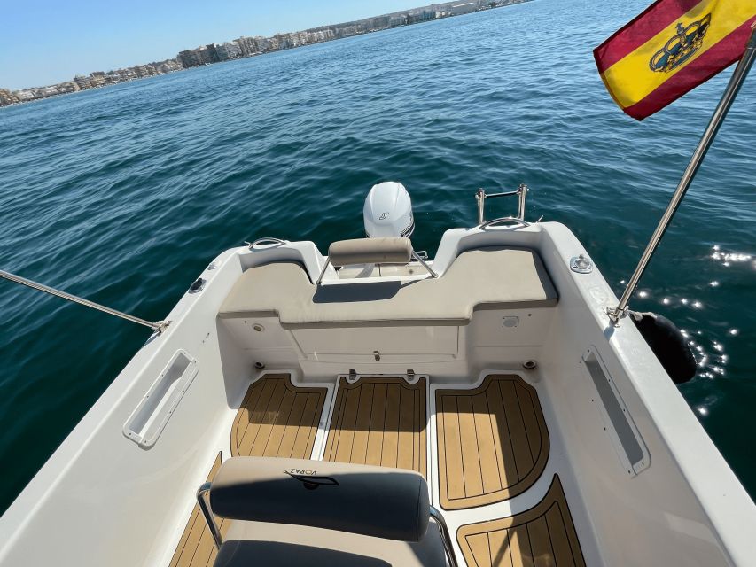 Benidorm: Voraz Motorboat Rental (No License Needed) - Cancellation and booking flexibility
