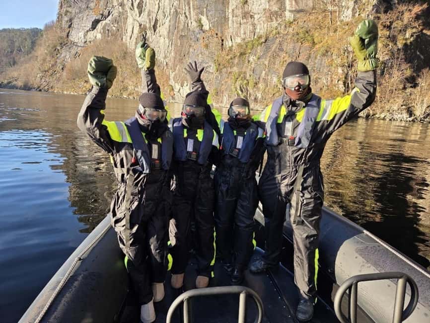 Bergen: Mostraumen Fjord Safari - by Premium RIB Boat - Under Nordhordland Bridge