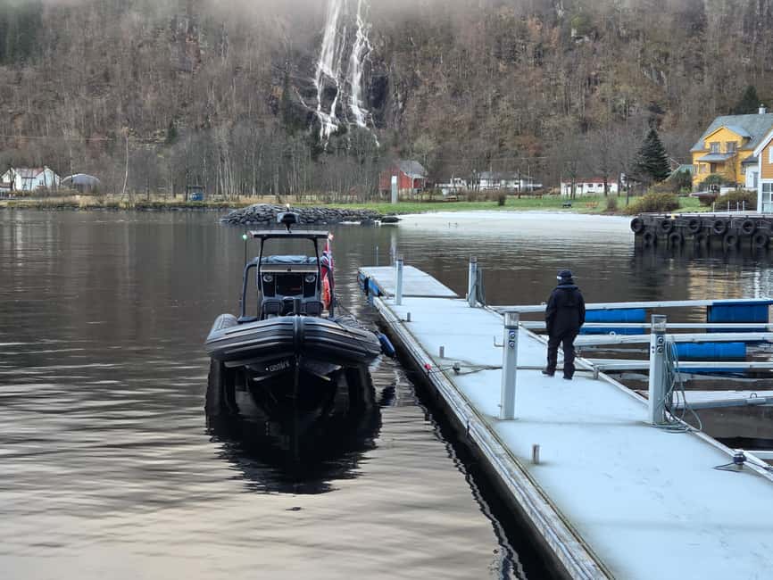 Bergen: Mostraumen Fjord Safari - by Premium RIB Boat - Entering Osterfjord by premium RIB