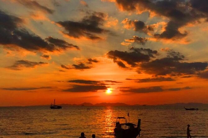 Best of Krabi 7 Islands Sunset Tour Speedboat/Long Tail Boat - Phra Nang Cave Beach and Railay Bay