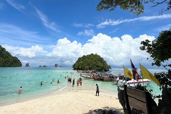 Best of Krabi 7 Islands Sunset Tour Speedboat/Long Tail Boat - Chicken Island and the snorkeling stops