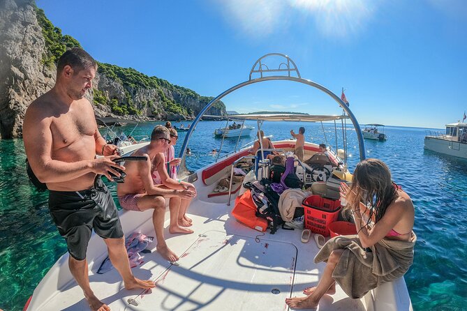 Blue Cave, Green Cave & Lopud Beach small group Speed boat Tour - A fast start beside Dubrovnik’s old walls