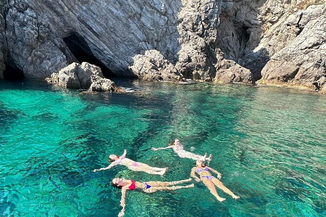 BLUE CAVE&GREEN CAVES /ŠUNJ beach Speedboat tour- WITH DRINKS - Leaving Dubrovnik from the West Harbour