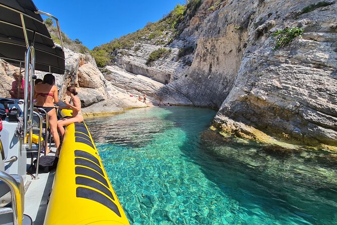 Blue cave & Hvar, 5 islands speed boat tour with unique boats from Split - Budikovac: your main swim and snorkel stop